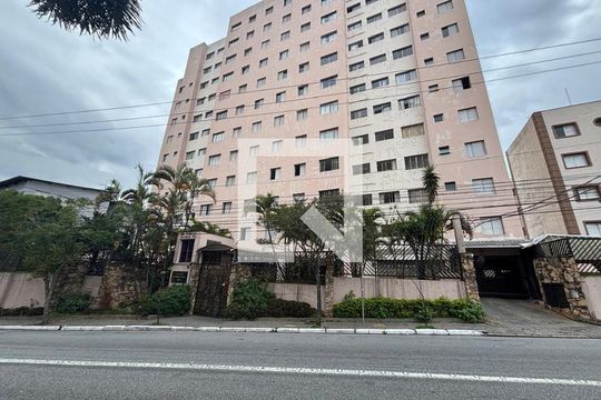 Fachada e portaria de apartamento para alugar com 2 quartos, 53m² em Assunção, São Bernardo do Campo