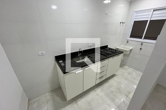 Cozinha de casa de condomínio para alugar com 1 quarto, 29m² em Vila Guilherme, São Paulo