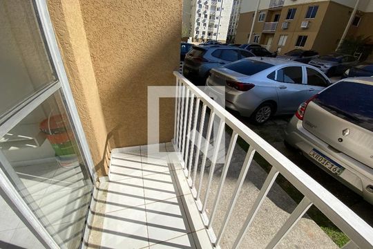 Varanda  da sala de apartamento à venda com 2 quartos, 60m² em Taquara, Rio de Janeiro