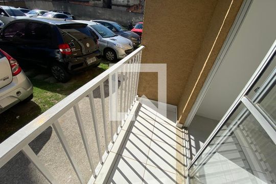 Varanda  da sala de apartamento à venda com 2 quartos, 60m² em Taquara, Rio de Janeiro