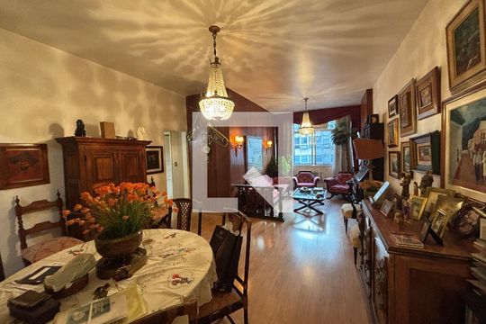 Sala de apartamento à venda com 3 quartos, 130m² em Copacabana, Rio de Janeiro