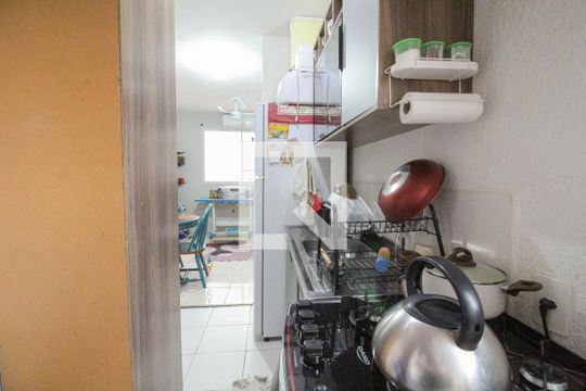 Cozinha de apartamento para alugar com 2 quartos, 41m² em Rio Branco, Canoas