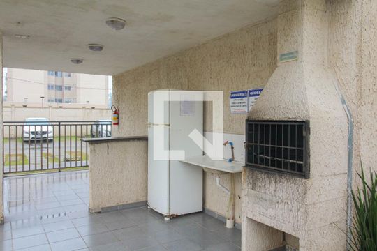 Área comum - Churrasqueira de apartamento para alugar com 2 quartos, 41m² em Rio Branco, Canoas