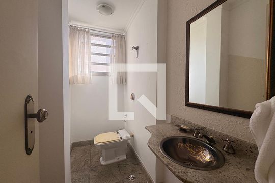 Lavabo da Sala de apartamento à venda com 4 quartos, 250m² em Morro dos Ingleses, São Paulo