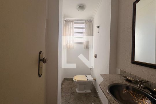 Lavabo da Sala de apartamento à venda com 4 quartos, 250m² em Morro dos Ingleses, São Paulo