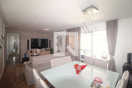 Sala de apartamento à venda com 3 quartos, 110m² em Lauzane Paulista, São Paulo