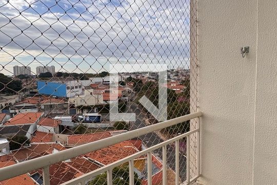 Varanda da Sala de apartamento à venda com 3 quartos, 71m² em Vila Paraiso, Campinas