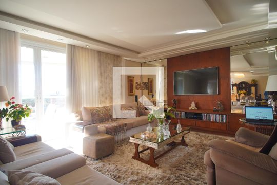 Sala de apartamento à venda com 2 quartos, 193m² em Morro do Espelho, São Leopoldo
