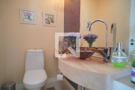 Lavabo de apartamento à venda com 2 quartos, 193m² em Morro do Espelho, São Leopoldo