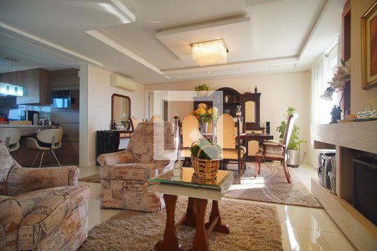 Sala de Jantar de apartamento à venda com 2 quartos, 193m² em Morro do Espelho, São Leopoldo