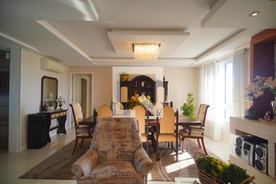 Sala de Jantar de apartamento à venda com 2 quartos, 193m² em Morro do Espelho, São Leopoldo
