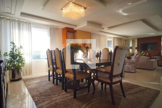 Sala de Jantar de apartamento à venda com 2 quartos, 193m² em Morro do Espelho, São Leopoldo