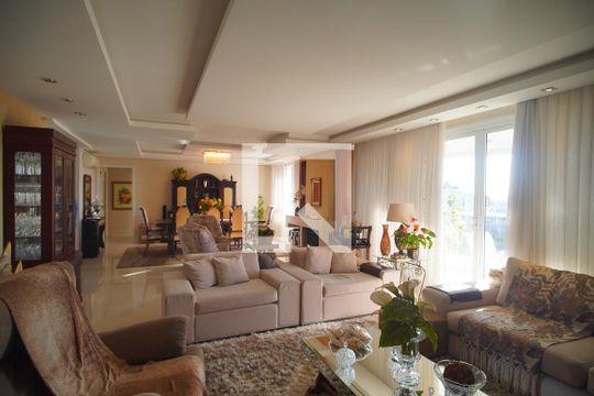 Sala de apartamento à venda com 2 quartos, 193m² em Morro do Espelho, São Leopoldo