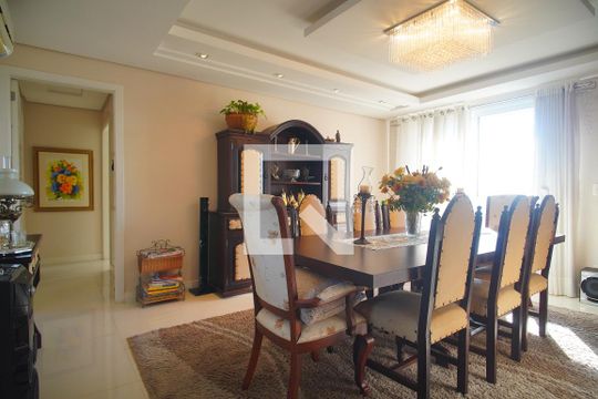Sala de Jantar de apartamento à venda com 2 quartos, 193m² em Morro do Espelho, São Leopoldo