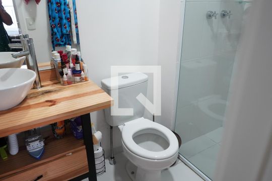 Banheiro da Suíte de apartamento à venda com 2 quartos, 86m² em Parque da Mooca, São Paulo