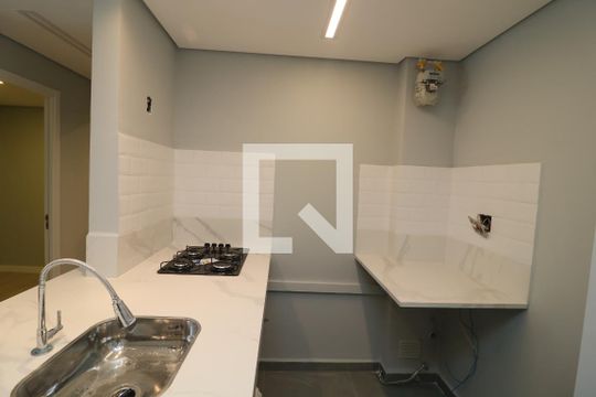 Cozinha de apartamento para alugar com 2 quartos, 36m² em Jardim Adutora, São Paulo