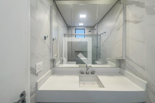 Banheiro da Suíte de apartamento à venda com 3 quartos, 116m² em Vila Mariana, São Paulo