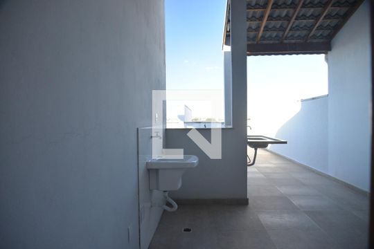 Área de Serviço de apartamento à venda com 2 quartos, 93m² em Parque das Nações, Santo André