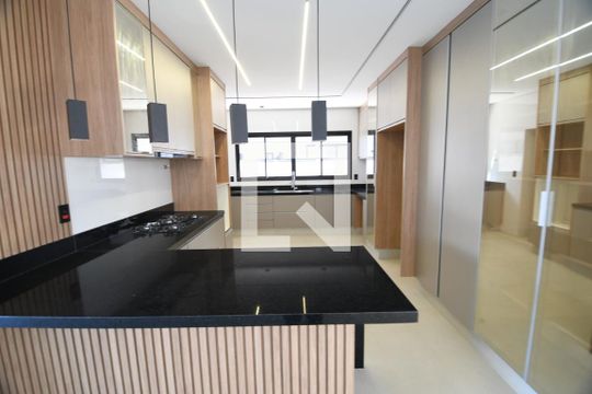 Cozinha de casa de condomínio à venda com 5 quartos, 420m² em Parque Imperador, Campinas