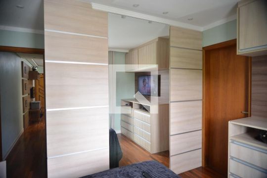 Suíte de apartamento à venda com 2 quartos, 100m² em Jardim Santo Alberto, Santo André