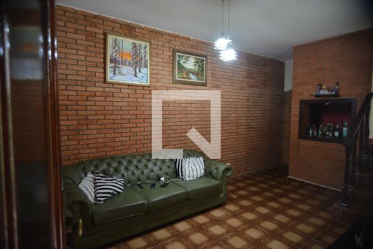 Sala de casa à venda com 3 quartos, 125m² em Vila Valparaíso, Santo André