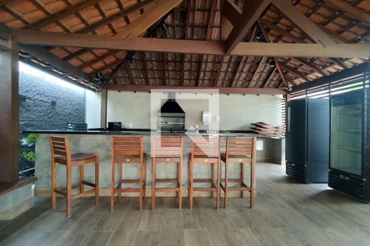 Área comum - Churrasqueira de apartamento para alugar com 4 quartos, 129m² em Barra da Tijuca, Rio de Janeiro