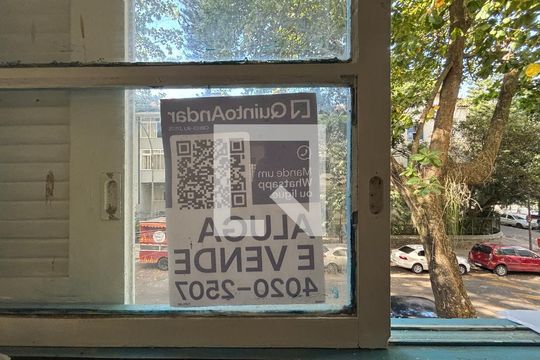 Placa de apartamento à venda com 1 quarto, 47m² em Copacabana, Rio de Janeiro