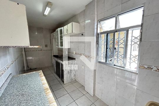 Cozinha de apartamento à venda com 3 quartos, 76m² em Quintino Bocaiúva, Rio de Janeiro
