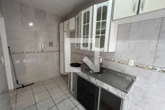 Cozinha de apartamento à venda com 3 quartos, 76m² em Quintino Bocaiúva, Rio de Janeiro