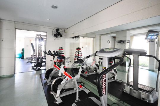 Área comum - Academia de apartamento à venda com 2 quartos, 49m² em Vila Andrade, São Paulo