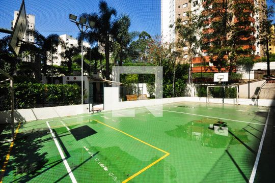 Área comum - Quadra de apartamento à venda com 2 quartos, 49m² em Vila Andrade, São Paulo
