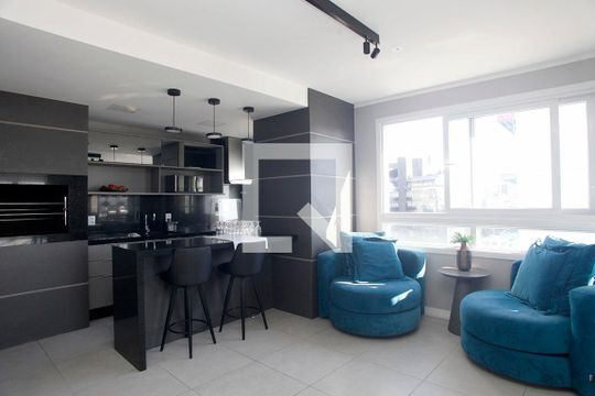 Área Comum - Salão de Festas de apartamento para alugar com 1 quarto, 30m² em Centro Histórico, Porto Alegre