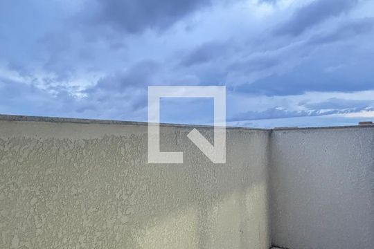 Varanda da Suíte de apartamento à venda com 2 quartos, 74m² em Jardim do Estádio, Santo André