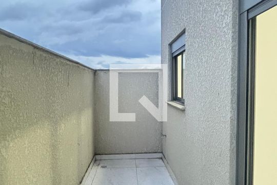 Varanda da Suíte de apartamento à venda com 2 quartos, 74m² em Jardim do Estádio, Santo André