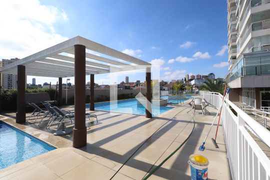 Área comum - Piscina de apartamento para alugar com 2 quartos, 55m² em Jardim Analia Franco, São Paulo