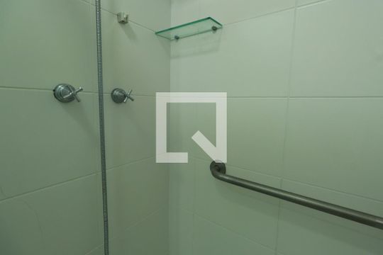 Banheiro da Suíte de apartamento para alugar com 2 quartos, 55m² em Jardim Analia Franco, São Paulo