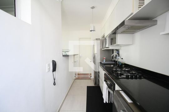 Cozinha de apartamento à venda com 2 quartos, 56m² em Parque Reboucas, São Paulo
