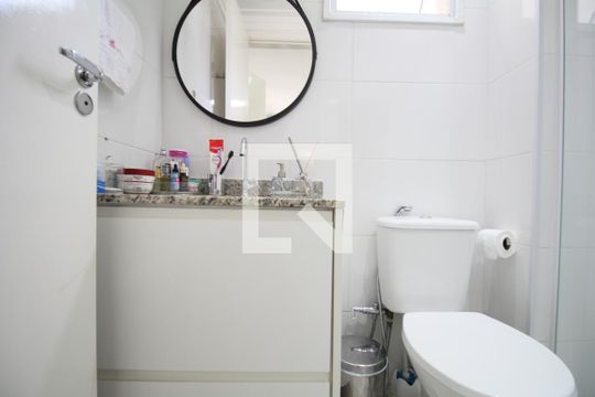Banheiro 2 de apartamento à venda com 2 quartos, 56m² em Parque Reboucas, São Paulo