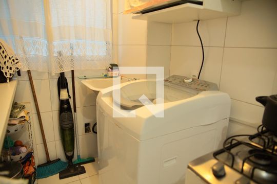 Área de Serviço de apartamento à venda com 2 quartos, 40m² em Jardim Sao Saverio, São Bernardo do Campo
