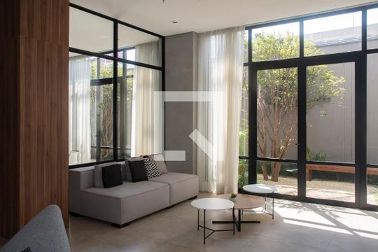Área comum - Coworking de apartamento à venda com 1 quarto, 30m² em Mirandópolis, São Paulo