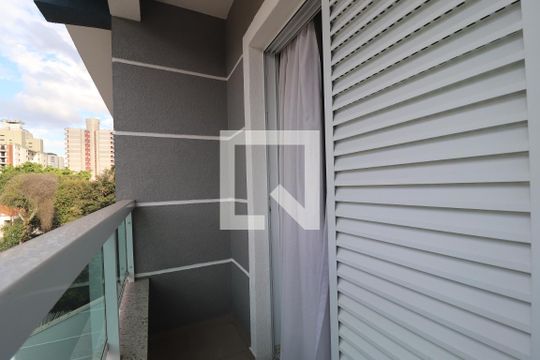 Varanda da Suíte de casa à venda com 3 quartos, 169m² em Jardim Bela Vista, Santo André