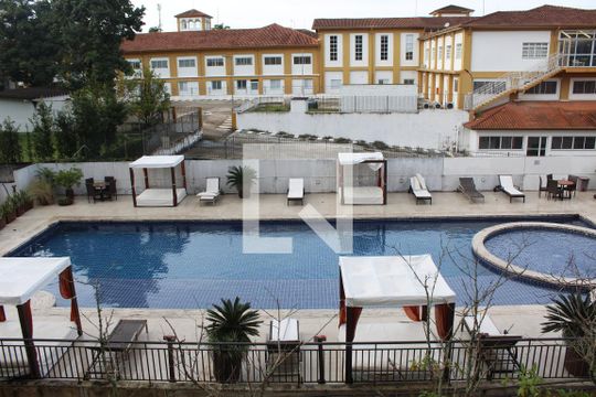 Vista da Sala de apartamento para alugar com 1 quarto, 38m² em Granja Viana, Cotia