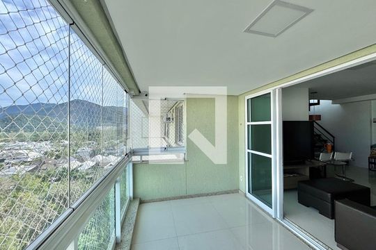 Varanda de apartamento à venda com 2 quartos, 160m² em Barra da Tijuca, Rio de Janeiro
