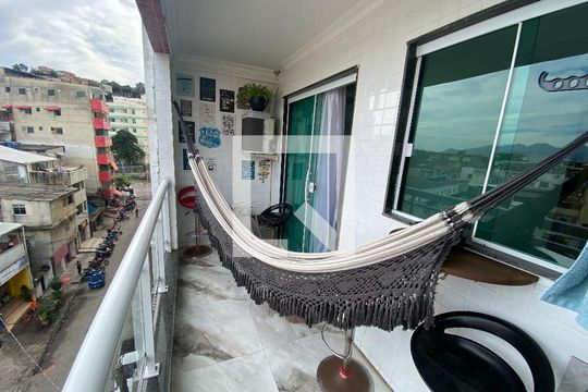 Varanda da Sala de apartamento à venda com 2 quartos, 55m² em Anil, Rio de Janeiro