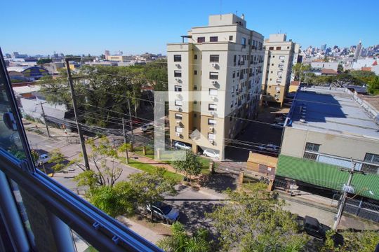 Varanda - Vista de apartamento à venda com 2 quartos, 64m² em São Geraldo, Porto Alegre
