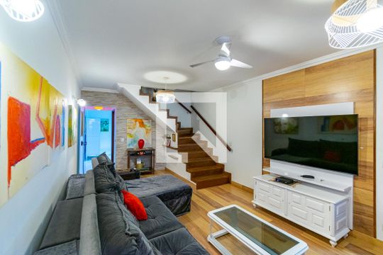 Sala de casa à venda com 4 quartos, 262m² em Vila Guarani (zona Sul), São Paulo