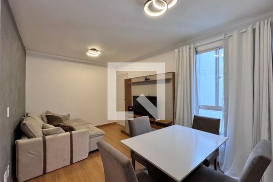 Sala de apartamento para alugar com 2 quartos, 53m² em Vargem Grande, Rio de Janeiro