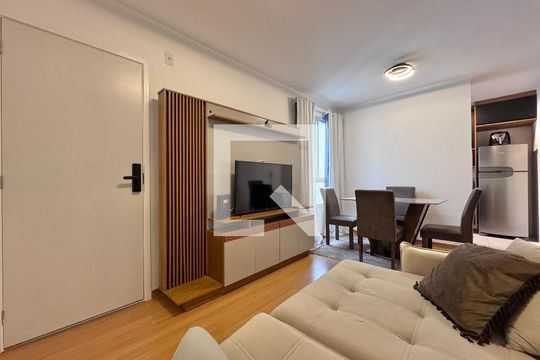 Sala de apartamento para alugar com 2 quartos, 53m² em Vargem Grande, Rio de Janeiro