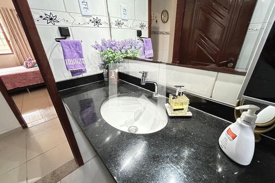 Banheiro - torneira de apartamento à venda com 3 quartos, 110m² em Cachambi, Rio de Janeiro