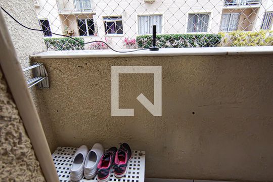 Varanda de apartamento à venda com 2 quartos, 50m² em Taquara, Rio de Janeiro